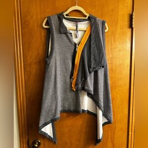 Gray Sleeveless Women's Vest